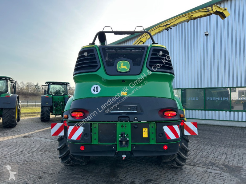 John Deere  9600 mit Kemper 475 Plus silage