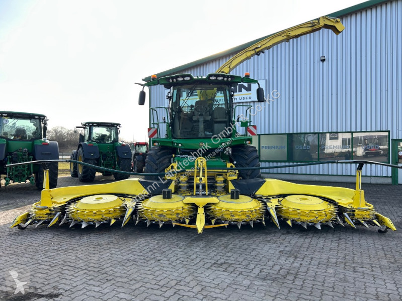 John Deere  9600 mit Kemper 475 Plus silage