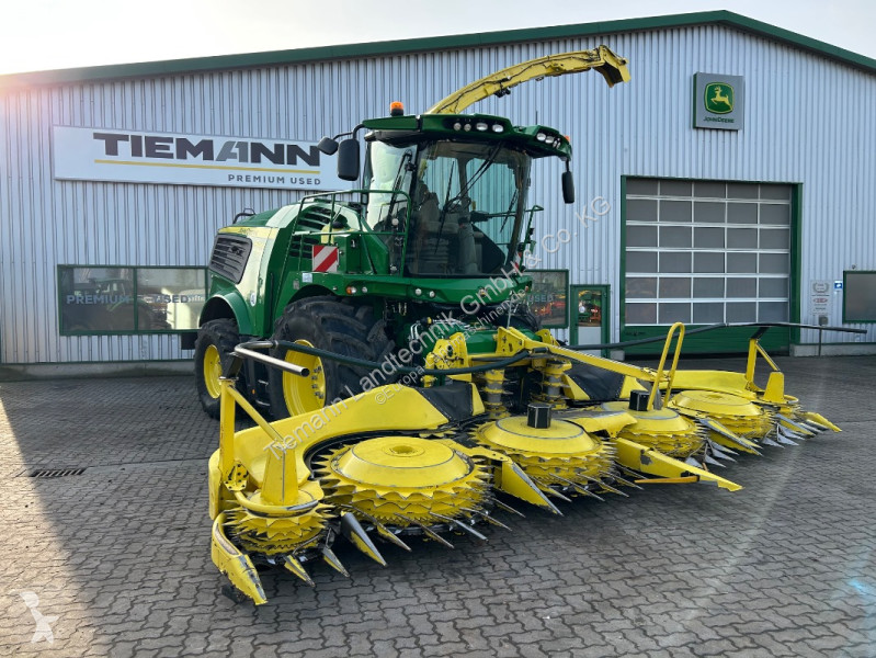 John Deere  9600 mit Kemper 475 Plus silage
