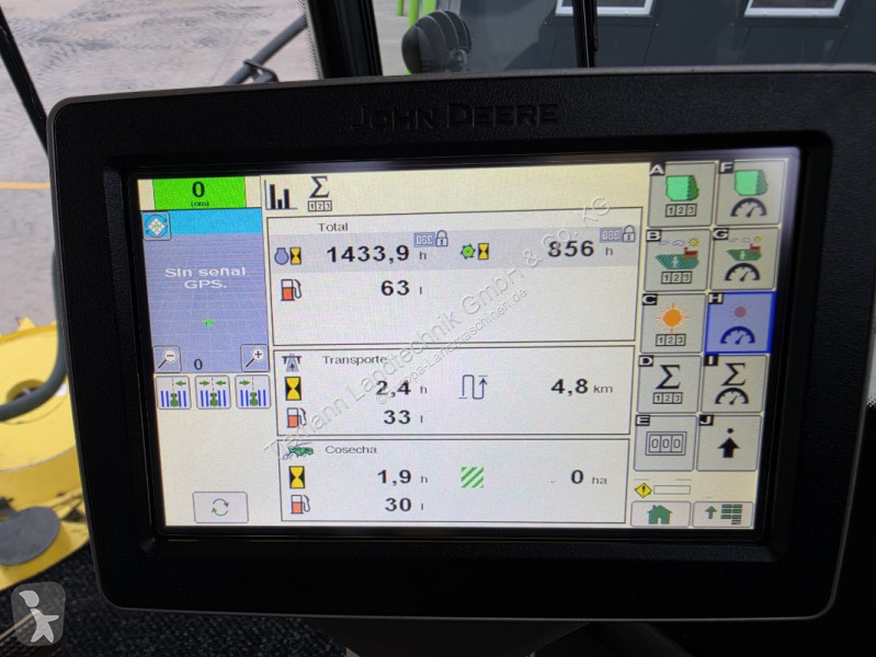 John Deere  8400 mit Kemper 460 Plus silage