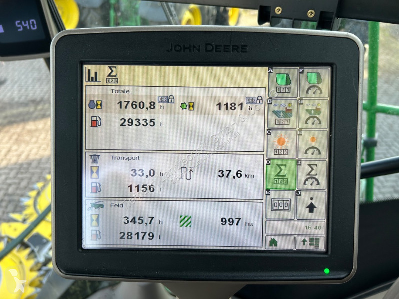 John Deere  9600 mit Kemper 475 Plus silage