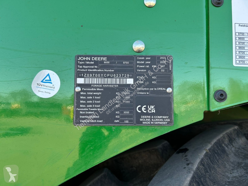 Ensilaje John Deere  9700i