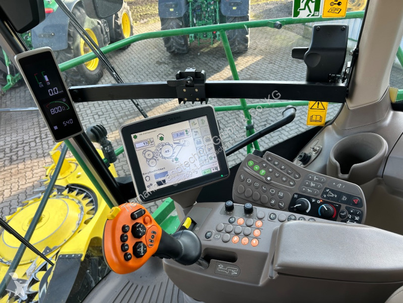 John Deere  9600 mit Kemper 475 Plus silage
