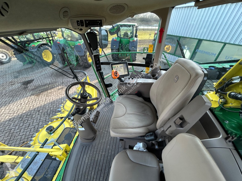 John Deere  9600 mit Kemper 475 Plus silage