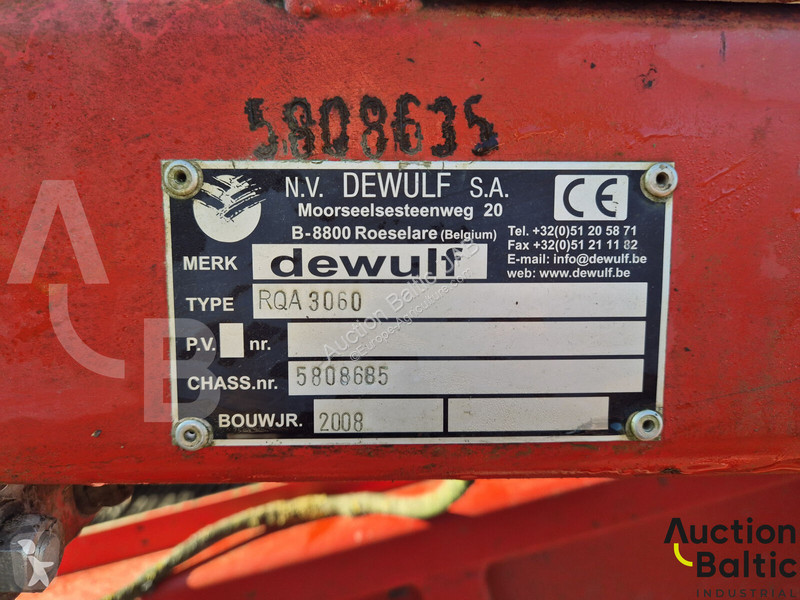 Speciální plodiny Dewulf RQA 3060
