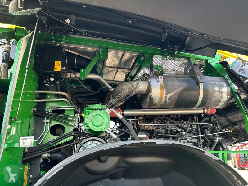 John Deere  9600 mit Kemper 475 Plus silage