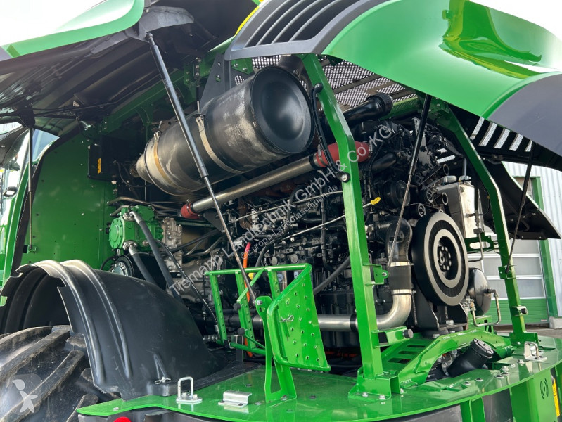 John Deere  9600 mit Kemper 475 Plus silage