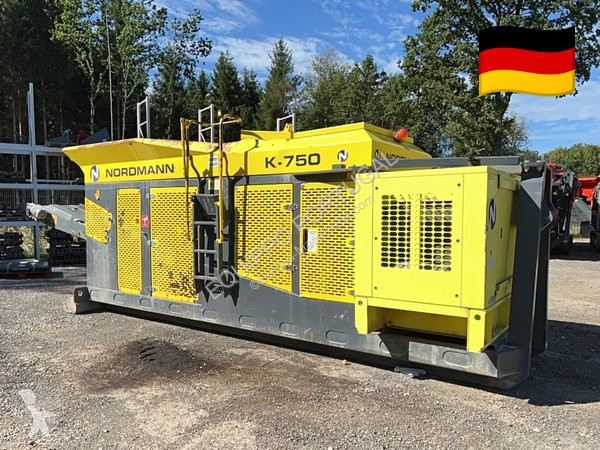 Britadeira, reciclagem K-750 Jaw