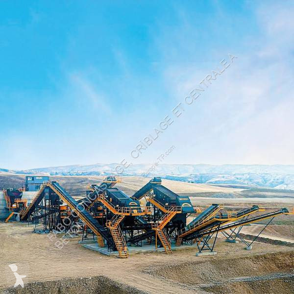 تفتيت، إعادة التدوير Fabo 200-350 TPH Crushing...