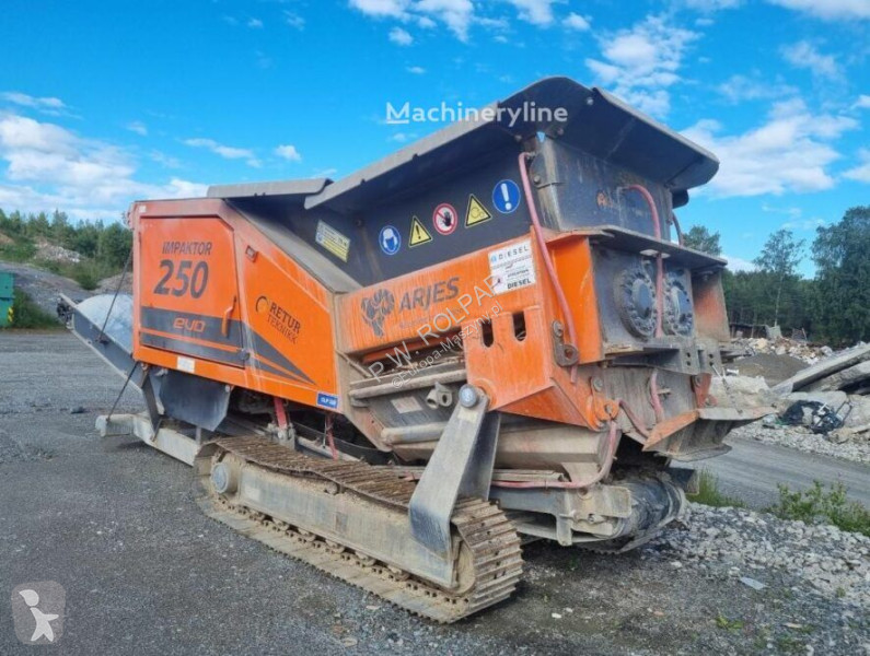 Breken, recyclen Arjes 250 EVO