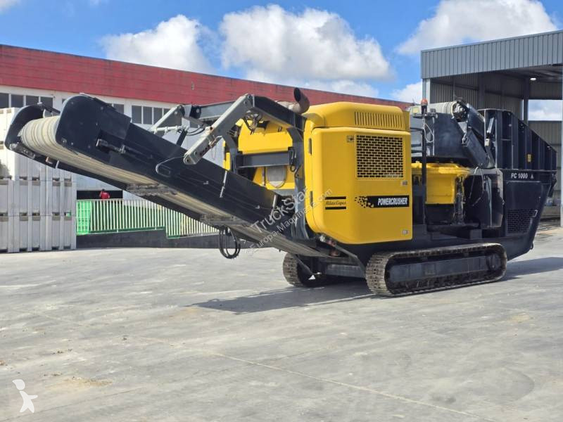 Knusning, genvinding Atlas Copco Powercrusher...