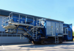 Concasseur IRWS 14002-FT Crawler wind sifter: Screens