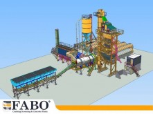 Fabo Installation of asphalt of any capacity mobile and fixed. concasseur neuf
