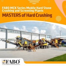 Concasseur Fabo MCK-110 WITH 250 T/H CAPACITY 4 FINAL FRACTIONS + BYPASS | READY IN STOCK