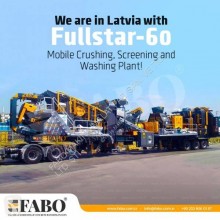 Concasare, reciclare Fabo FULLSTAR-60 MOBILE JAW + CONE CRUSHER | 60-100 TPH concasare second-hand