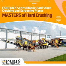 Fabo MCK-110 MOBILE CRUSHING & SCREENING PLANT | JAW+SECONDARY concasseur neuf