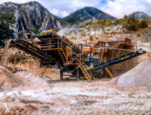 Britadeira, reciclagem Fabo PRO-100 MOBILE CRUSHING & SCREENING PLANT FOR MARBLE trituração novo