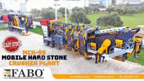 粉碎机、回收机 碎石设备 Fabo MCK-95 MOBILE CRUSHING & SCREENING PLANT | JAW+CONE
