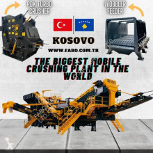 Drvenie, recyklácia drvič Fabo PRO-150 MOBILE IMPACT CRUSHER WITH SCREEN FOR LIMESTONE