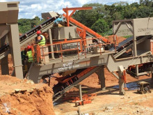 Britadeira, reciclagem Constmach Usine de concassage mobile d'une capacité de 120 tonnes trituração novo