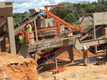 Constmach Usine de concassage mobile d'une capacité de 120 tonnes concasseur neuf
