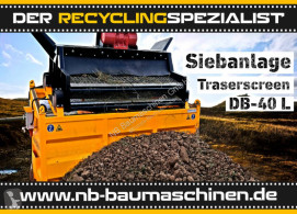 Britadeira, reciclagem DB Engineering DB-40L Siebanlage | Flachdecksieb | Siebbox triagem usado
