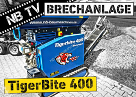 Britadeira, reciclagem triagem Brechanlage | Minibrecher TigerBite 400 Track