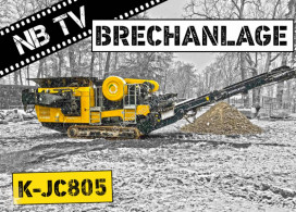 تفتيت، إعادة التدوير غربال Komplet K-JC805 Backenbrecher - bis zu 200 t/h