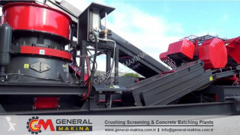 Britadeira, reciclagem General Makina GNR 944 Hard Stone Crusher Plant for SALE trituração novo