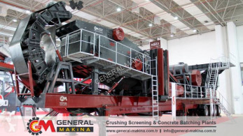 Britadeira, reciclagem trituração General Makina GNR 950 Mobile Stone Crusher Plant