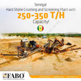 Concasare, reciclare Fabo 250-350 TPH STATIONARY CRUSHING READY IN STOCK concasare nou