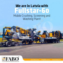 Fabo FULLSTAR-60 Crushing, Washing & Screening Plant | Ready in Stock дробильная установка новый