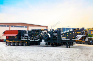 Britadeira, reciclagem trituração Fabo PRO-150 INSTALLATION CONCASSAGE CRIBLAGE MOBILE 250-350 TPH | STOCK