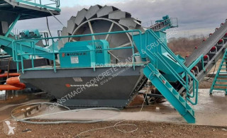 Constmach 80-150 TPH Bucket Sand Washing Machine Hjulvasker/sandafvasker ny