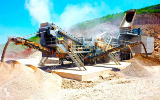 Concasseur Fabo PRO-150 MOBILE CRUSHING SCREENING PLANT WITH WOBBLER FEEDER