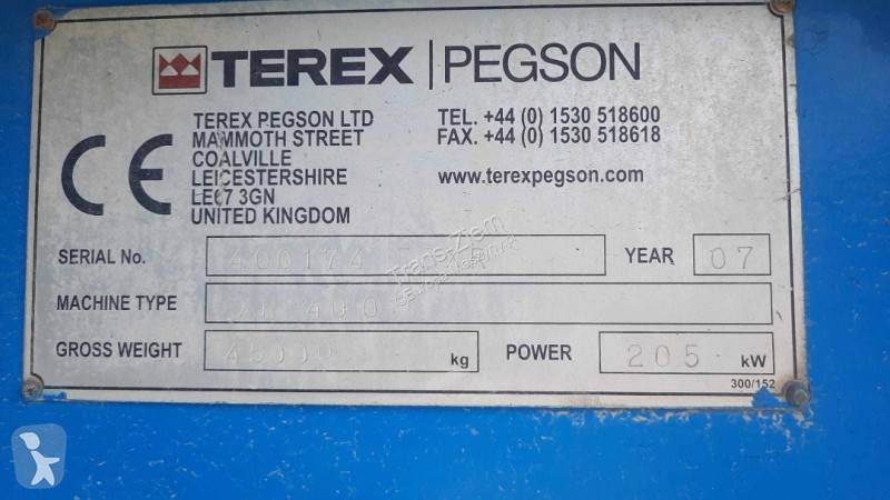 Breken, recyclen Terex Pegson XR 400