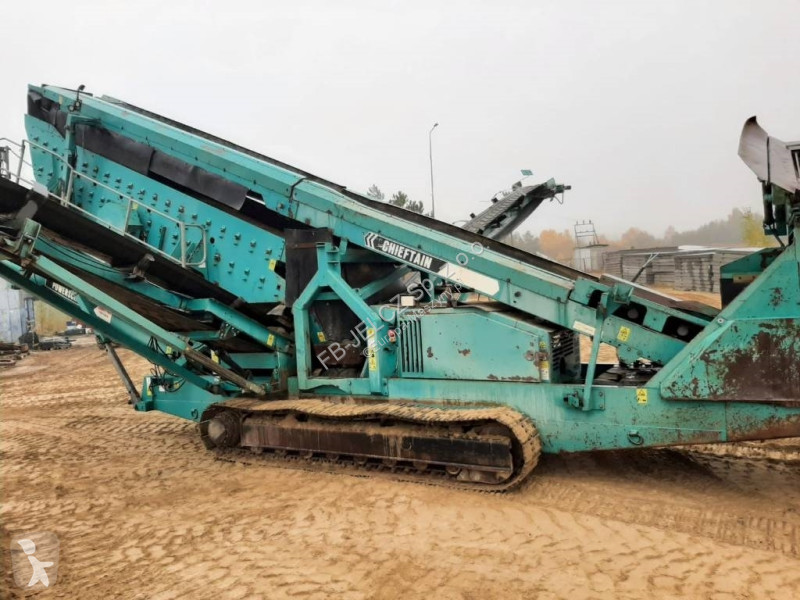 Krossning, återvinning Powerscreen Chieftain 2100