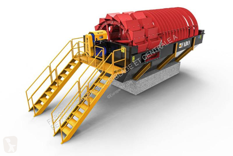 Knusning, genvinding Fabo  BUCKET WHEEL WASHER