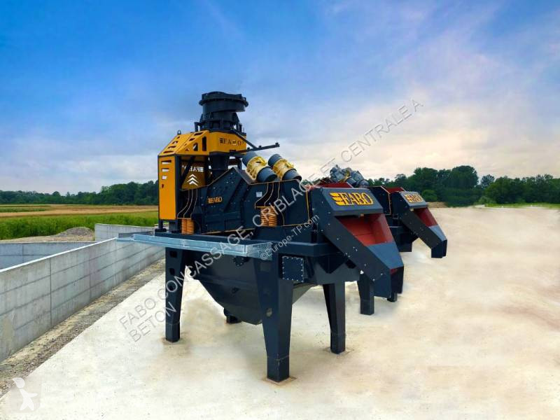 Knusning, genvinding Fabo  DSHC-1635 DEWATERING...