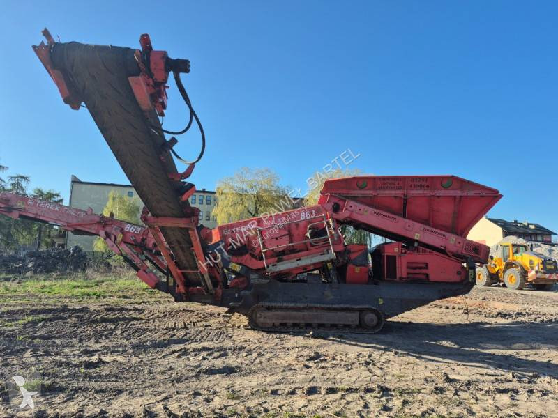 Knusning, genvinding Terex Finlay 863