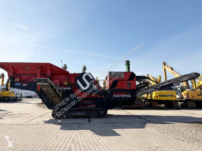 Kruszenie, recykling SBM JAWMAX 450