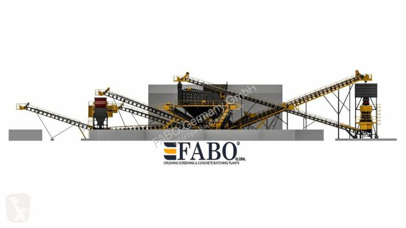 تفتيت، إعادة التدوير Fabo  Stationäre Brech-...