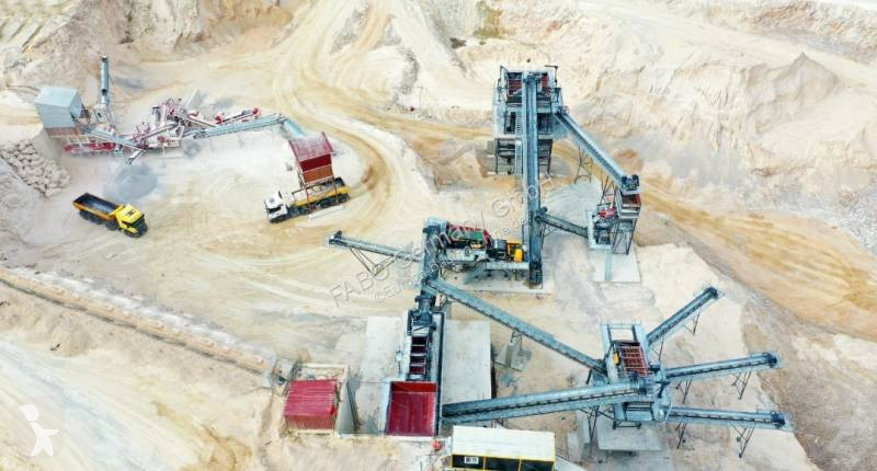 تفتيت، إعادة التدوير Fabo  750 t/h Stationäre...