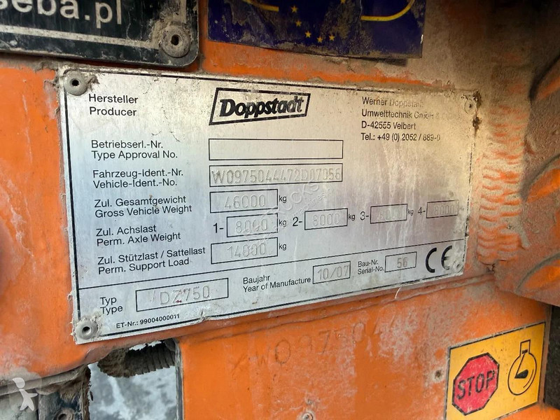 تفتيت، إعادة التدوير Doppstadt DZ 750 COMBI
