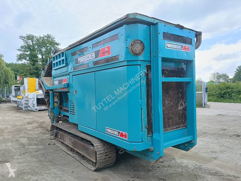 تفتيت، إعادة التدوير Powerscreen powershredder...