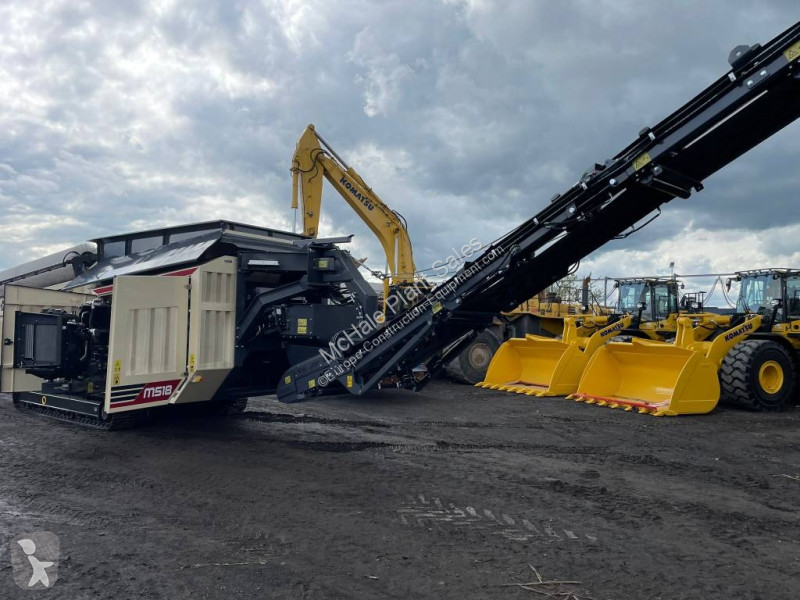 Knusning, genvinding Terex Trommel MDS 518