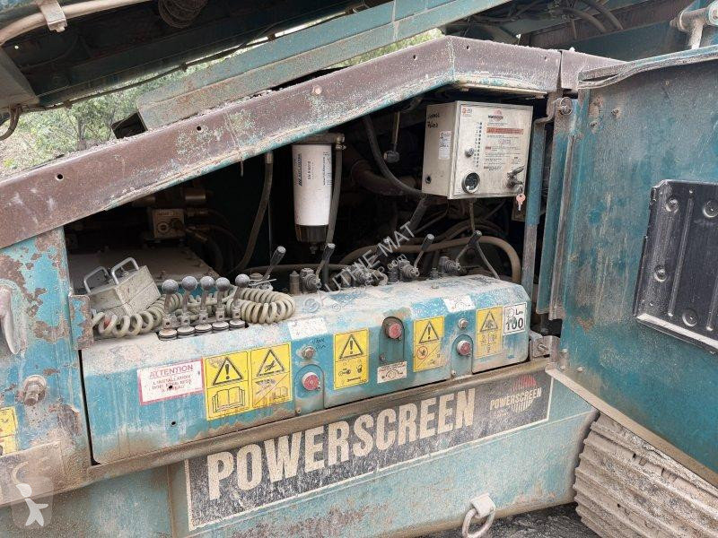 Krossning, återvinning Powerscreen