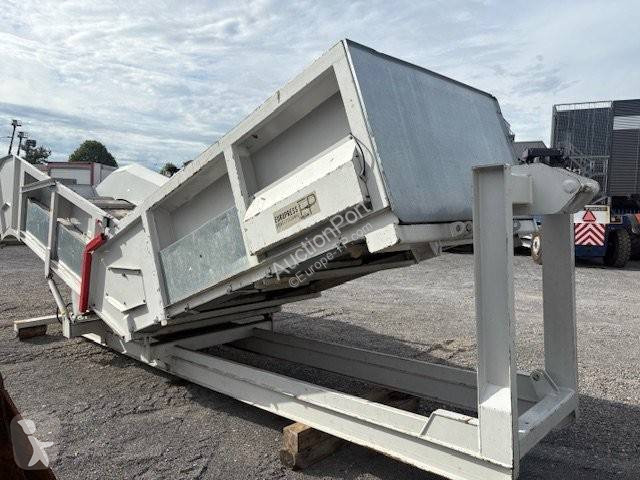 Concassage, recyclage  Kettengutforderband-Mobil