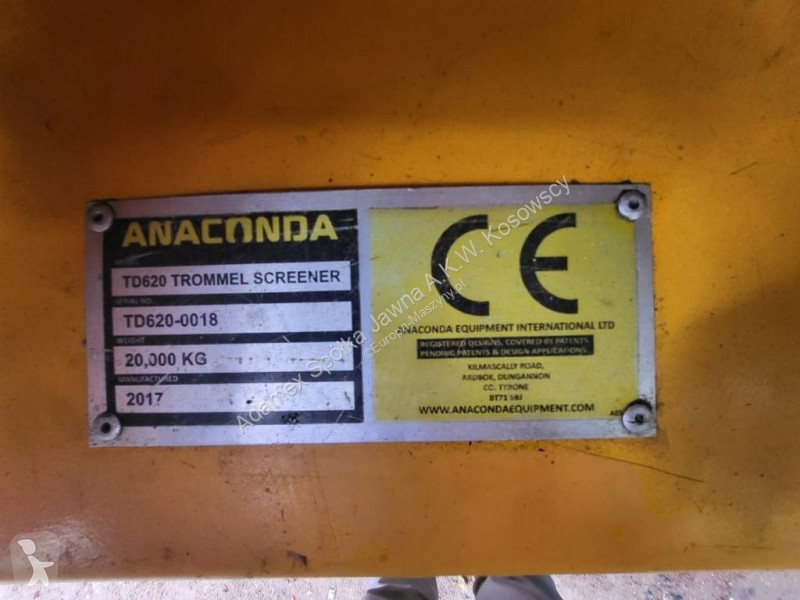Knusning, genvinding Anaconda TD 620