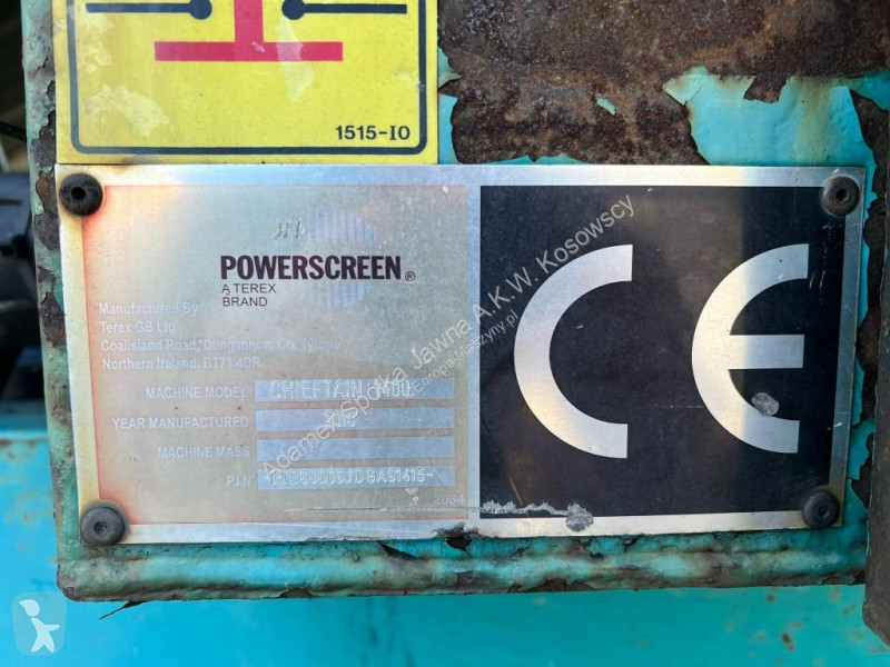 Krossning, återvinning Powerscreen